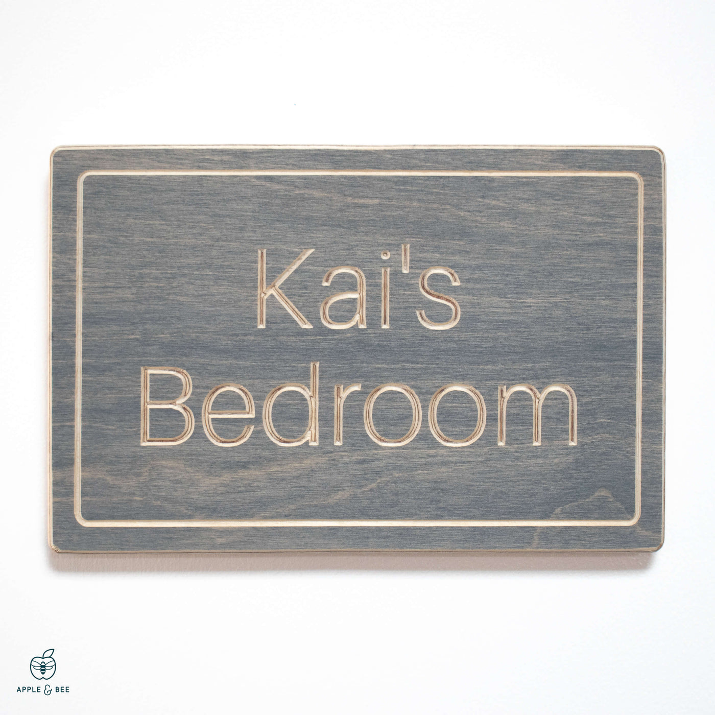 Personalisable name plaques