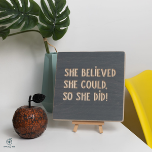 For your bookshelves and table tops
