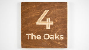 Outdoor & Front Door Signs