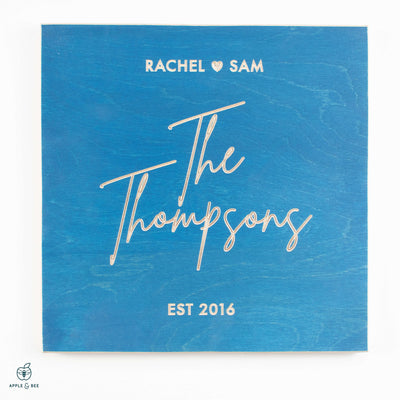 EST Personalised Wedding or Anniversary Gift