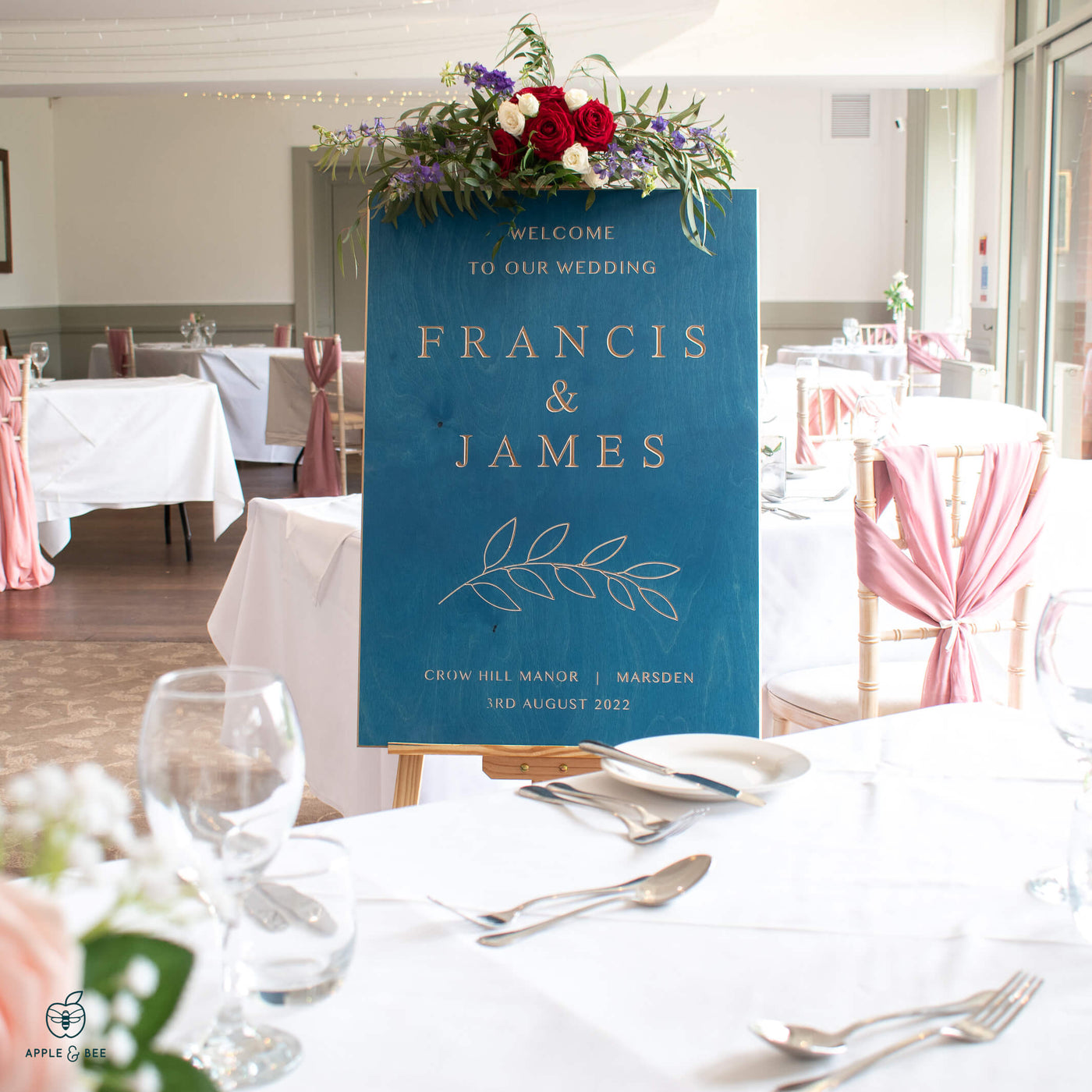 'The Kenwood' Welcome to our Wedding Sign