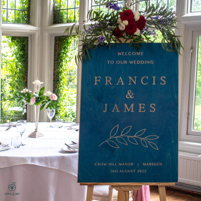 'The Kenwood' Welcome to our Wedding Sign