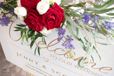 'The Whirlow' Welcome to our Wedding Sign