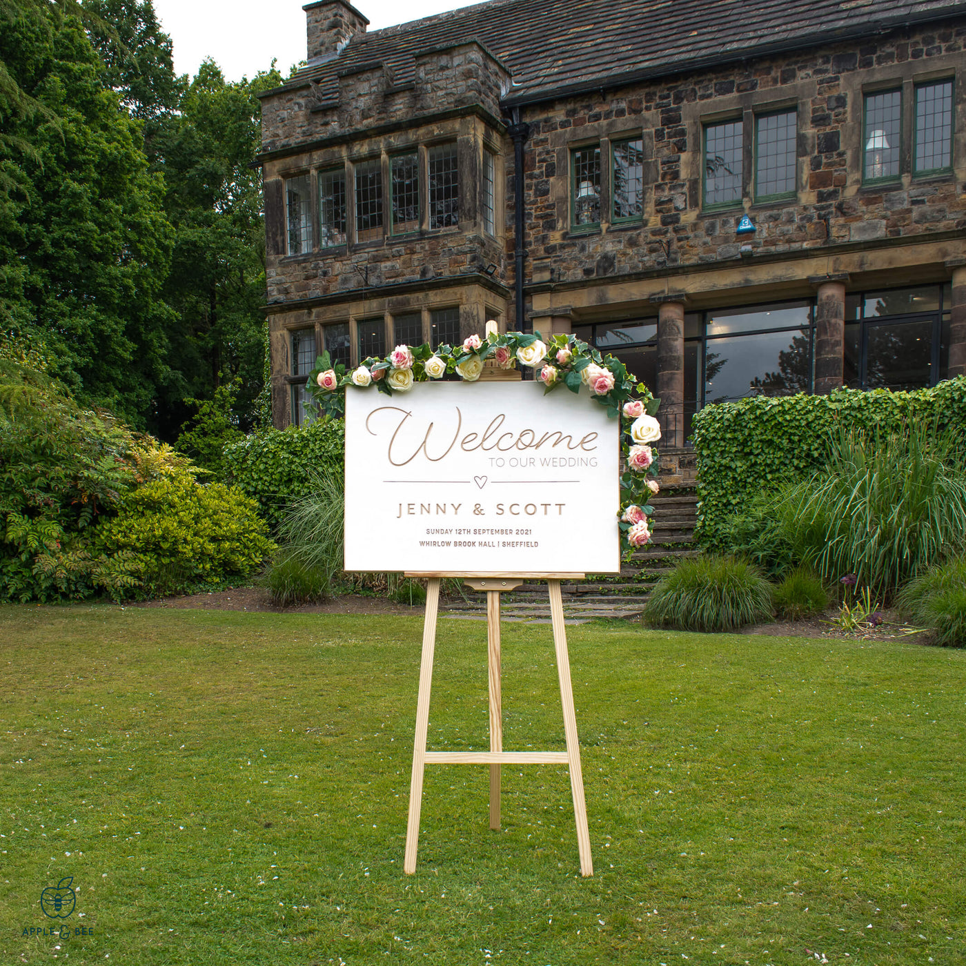 'The Whirlow' Welcome to our Wedding Sign