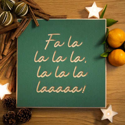 Fa la la la la la la la laaaaa!