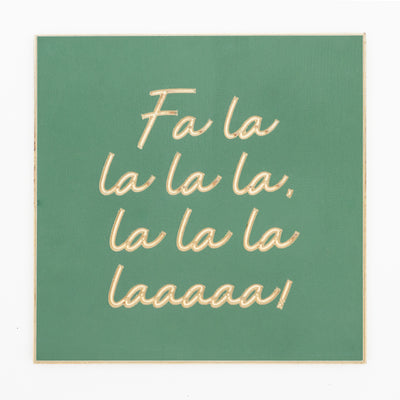 Fa la la la la la la la laaaaa!