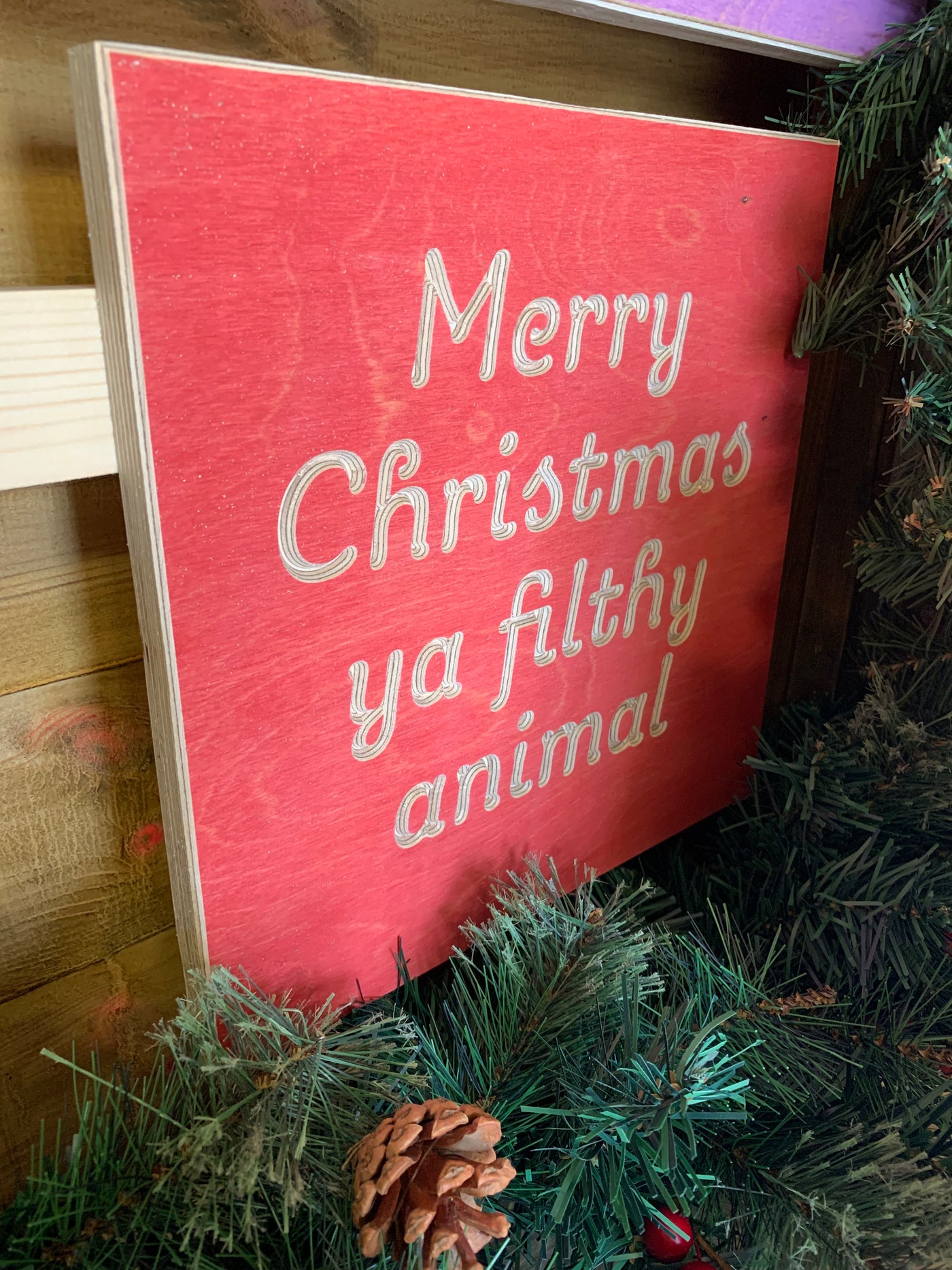Merry Christmas ya filthy animal