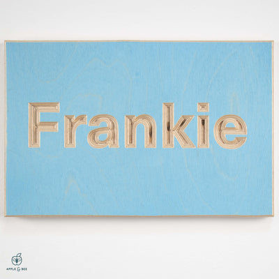 Personalisable name plaques