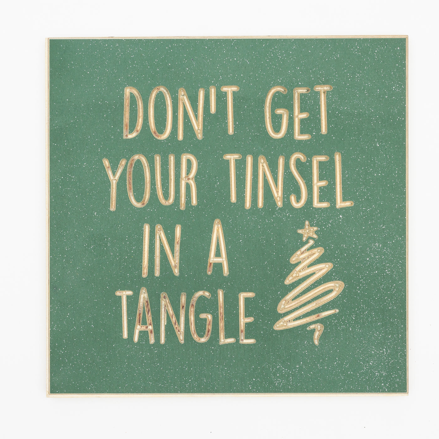 Don't get your tinsel in a tangle
