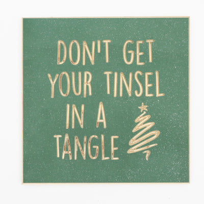 Don't get your tinsel in a tangle
