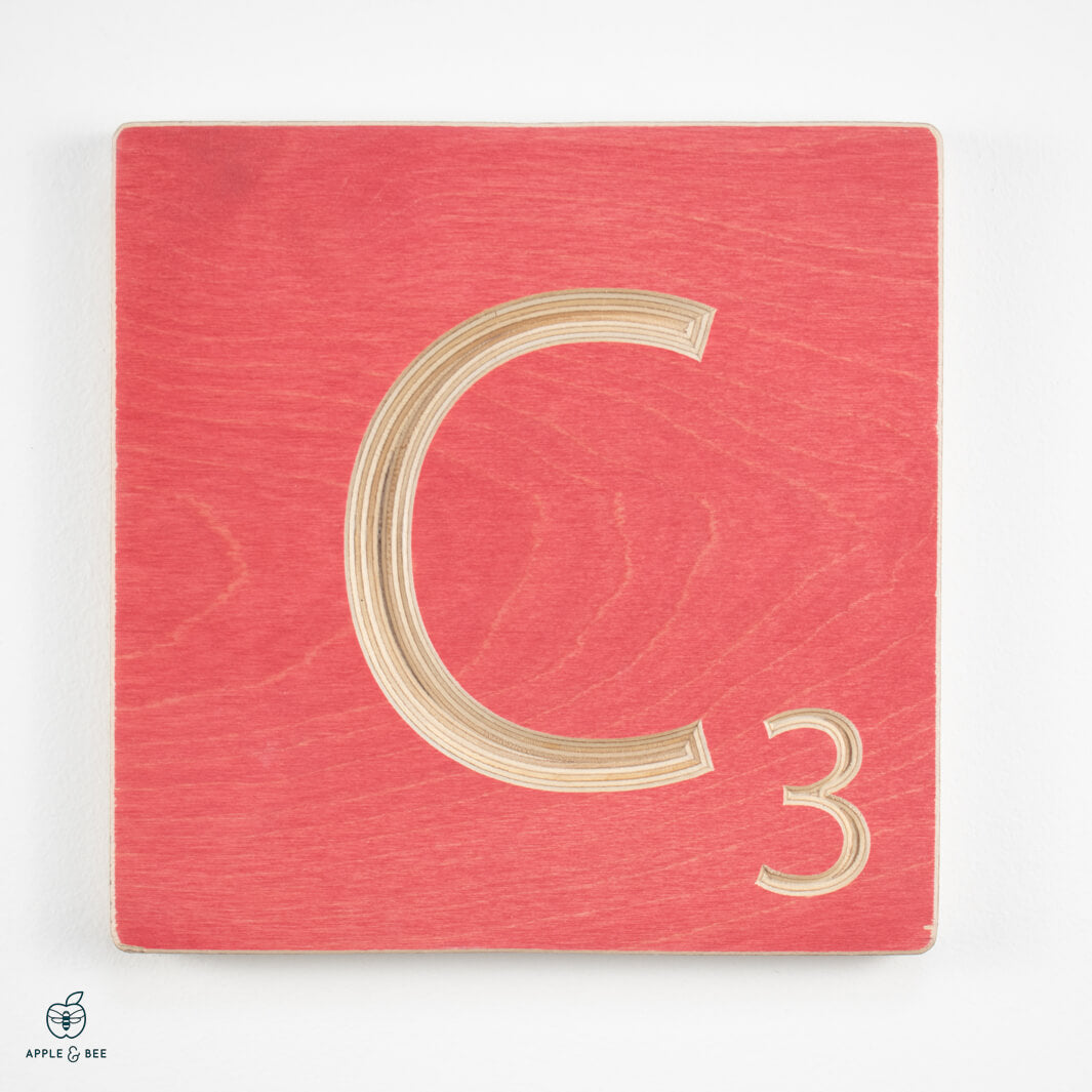 'C' Scrabble Tile
