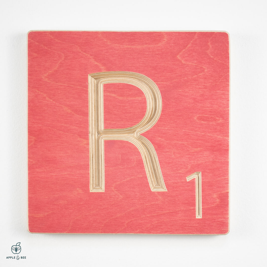 'R' Scrabble Tile