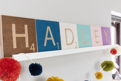'H' Scrabble Tile