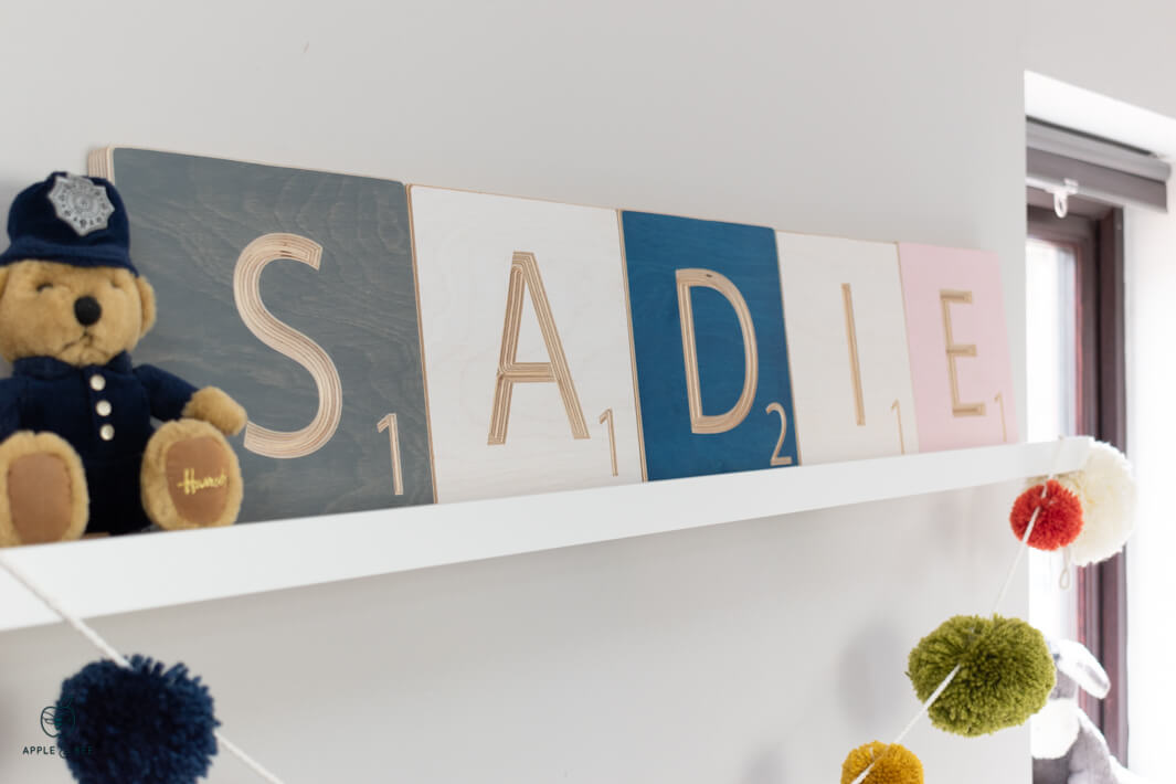 'S' Scrabble Tile