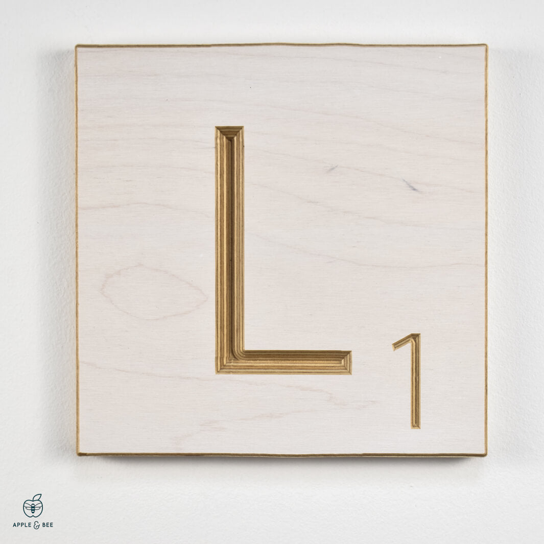 'L' Scrabble Tile