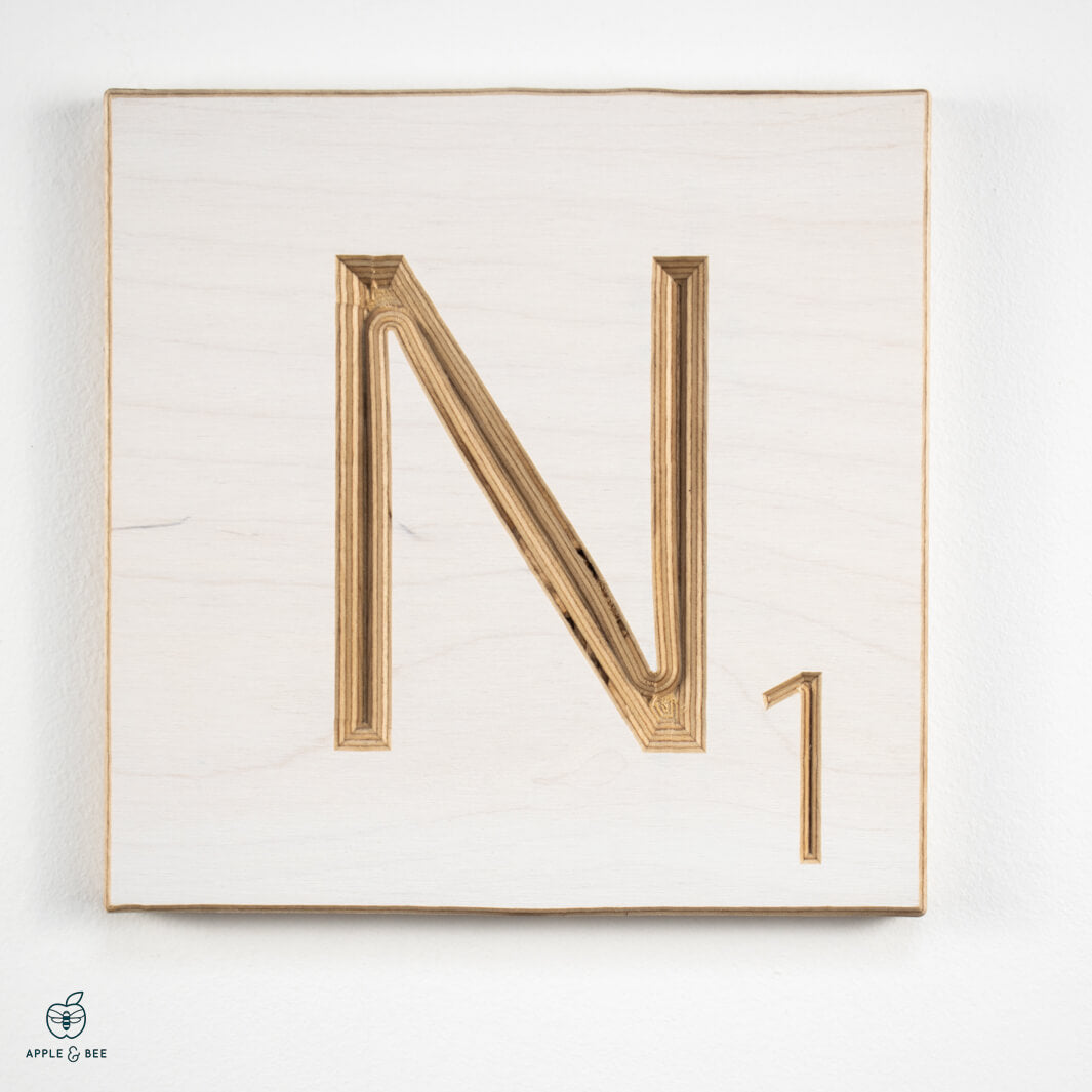 'N' Scrabble Tile