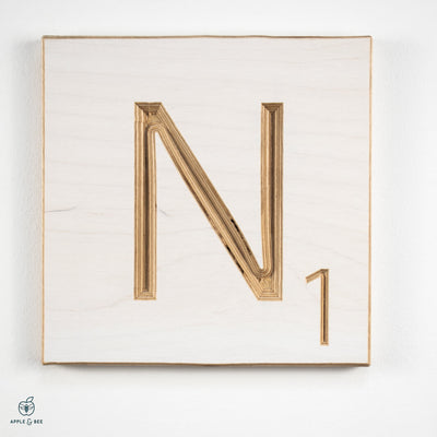 'N' Scrabble Tile