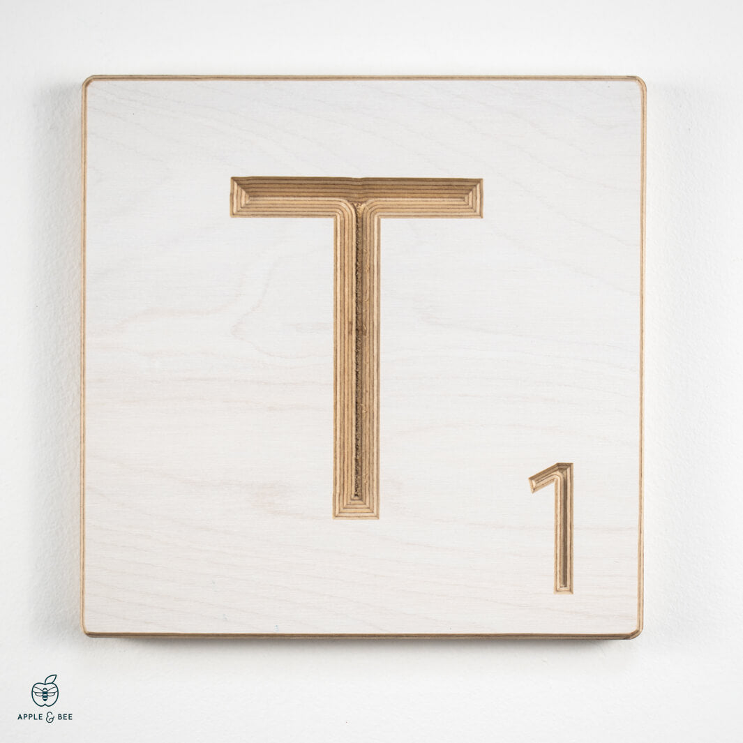'T' Scrabble Tile