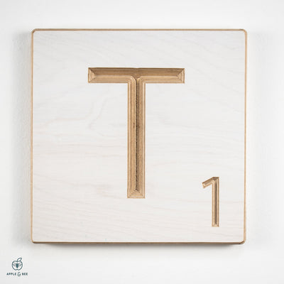 'T' Scrabble Tile