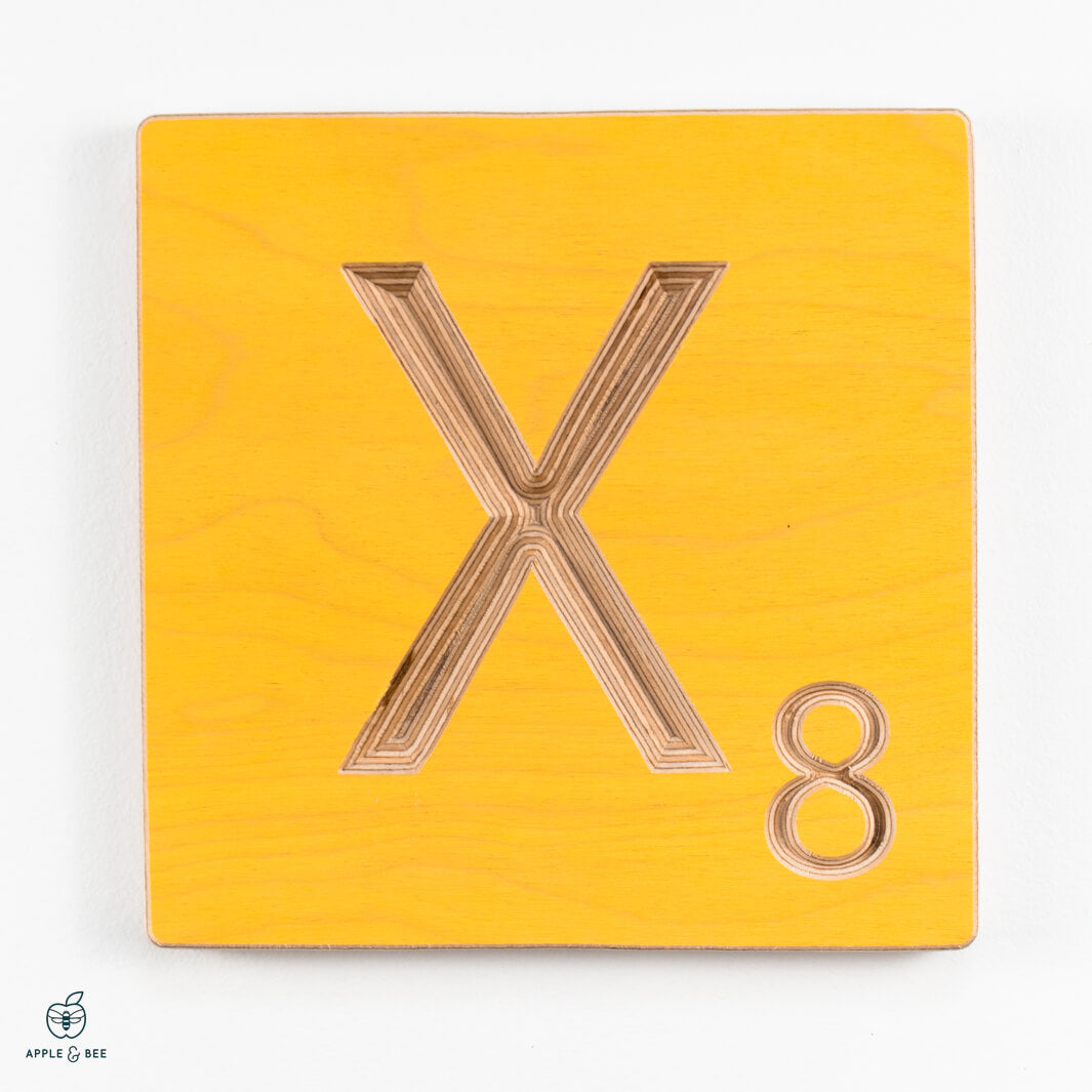 'X' Scrabble Tile